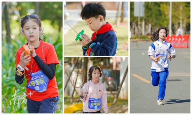 选手们在比赛中。